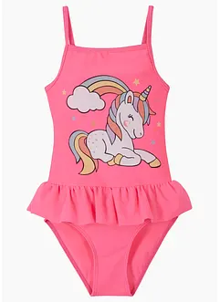 Maillot 1 pièce fille, bonprix