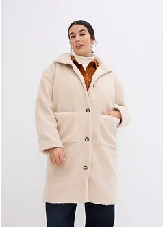 Manteau en polaire avec col montant, bonprix