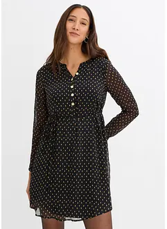 2-in-1 Umstands- und Stillkleid aus Chiffon, bonprix