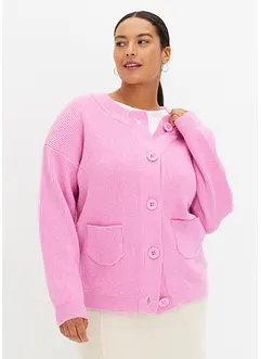 Gilet en maille oversize, bonprix