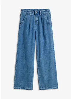 Wide-Leg-Jeans, Mid Waist, bonprix