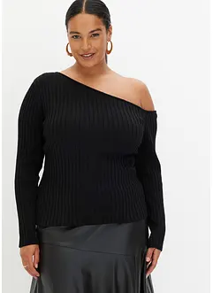 One Shoulder Rib-shirt, bonprix