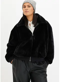 Blouson en fausse fourrure, bonprix