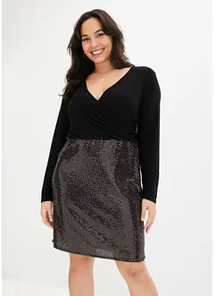 Robe à sequins, bonprix