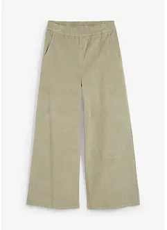 Cordhose mit Bequembund, High Waist, bonprix