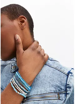 Lot de 10 bracelets, bonprix
