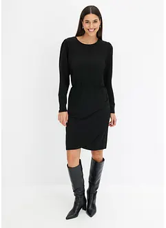 Jerseykleid mit Glitzer, bonprix