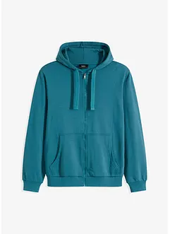 Sweat zippé à capuche, bonprix