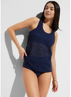 Tankini (2-tlg. Set) aus Spitze, bonprix