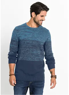 Pullover mit Komfortschnitt und Baumwolle, bonprix