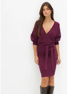 Robe en maille de viscose mélangée, bonprix