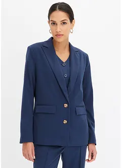 Blazer décontracté avec polyester recyclé, bonprix