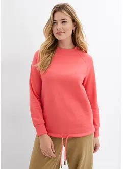 Sweat en coton mélangé, bonprix