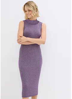 Strickkleid mit Glanzgarn, bonprix