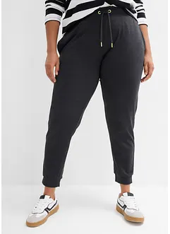 Pantalon de jogging à finitions élastiquées, bonprix