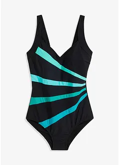 Maillot 1 pièce sculptant, maintien fort, à empiècements, bonprix