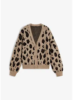 gemusterte Strickjacke, bonprix
