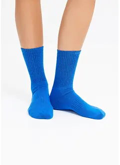 Lot de 8 paires de chaussettes à intérieur en éponge, bonprix