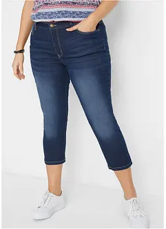 Jean ultra-doux slim, 7/8, bonprix