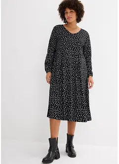 Robe midi en jersey coton, bonprix