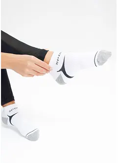 Lot de 6 paires de chaussettes de sport avec semelle doublée en éponge, bonprix