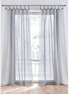 Gardinen aus leichtem Voile (2er Pack), bonprix
