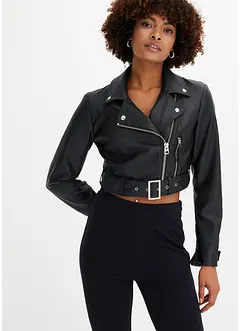 Veste biker courte, bonprix