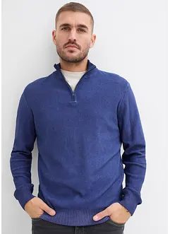 Pull camionneur à maille fine, aspect délavé, bonprix