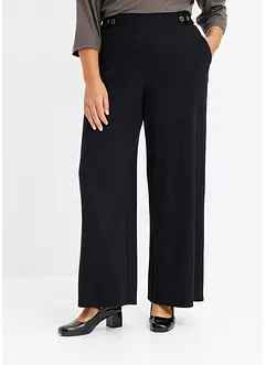 Jersey-Hose mit dekorativem Riegel, bonprix