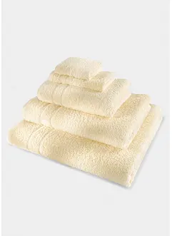 Serviette de toilette en éponge douce, bonprix