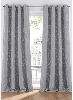 Jacquard Vorhang (1er Pack), bonprix