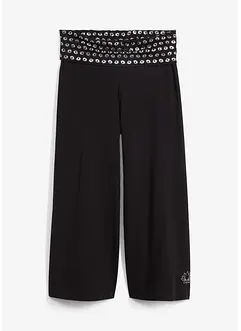 Jupe-culotte avec taille confortable, mi-mollet, bonprix