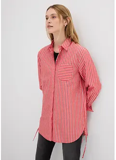 Longbluse  aus reiner Baumwolle, bonprix