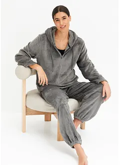 Loungewear Hausanzug aus Kuschelfleece, bonprix