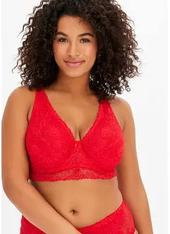 Soutien-gorge minimiseur à armatures en dentelle ornée de sequins discrets, bonprix