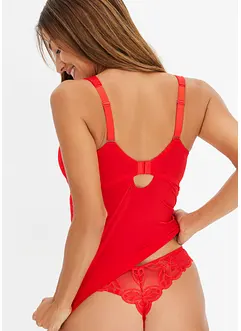 Caraco soutien-gorge à coques, bonprix