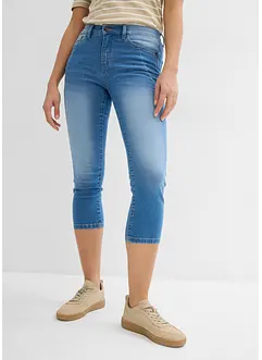 Jean ultra-doux slim, 7/8, bonprix