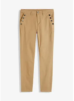 Pantalon en twill stretch, bonprix