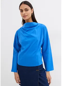 Bluse mit weitem Ausschnitt, bonprix