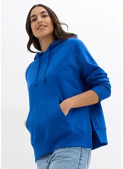 Sweat à capuche fendu sur les côtés, bonprix