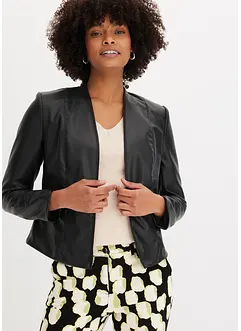 Lederimitat Blazer, bonprix