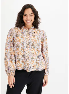 Blouse en matière texturée, bonprix