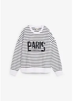 Oversize-Sweatshirt aus Baumwoll-Mix, bonprix