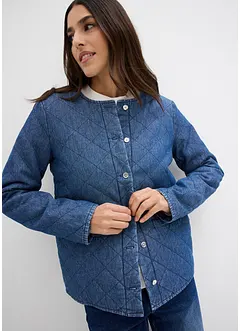 Veste en jean matelassée et rembourrée, bonprix