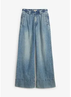 Wide-Leg-Jeans High Waist, bonprix