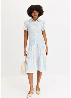 Robe polo en jersey, bonprix