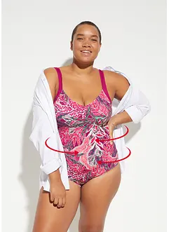 Maillot 1 pièce sculptant, maintien modéré, bonprix
