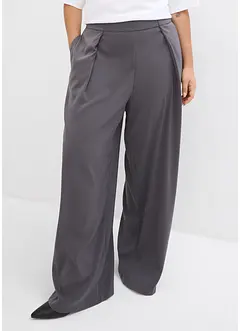 Pantalon évasé à pinces, bonprix