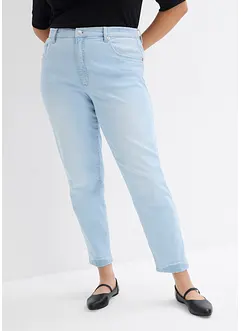 Jean mom taille haute, cropped, bonprix