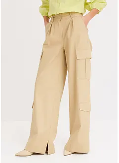 Cargohose aus reiner Baumwolle, bonprix